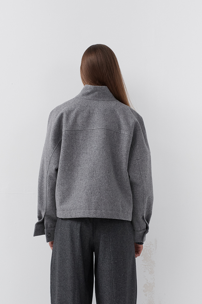 Куртка вовна сірий (КУ14)